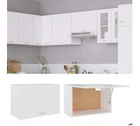 ROUMEI®Armoire suspendue - Cabinet murale de cuisine/salon - ""Lyon"" Blanc 60 x 31 x 40 cm Bois d'ingénierie - 2 ans Garantie EU9093