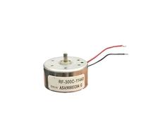 Round 24mm RF-300C-11440 electronic starter DC 3V 1.5V-6V 10500RPM High Speed DIY Fan Toy RUAJOGYNVM