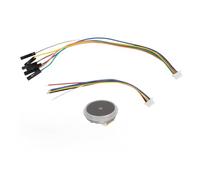 Round 2D Codes Scanner Module, QR Code Reader with LED Indicator, High Accuracy Barcode Scanner for Elevators Kiosks, UART Serial Interface, IP54 Dust and Splash Resistant