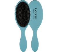 Round anti-frizz brush for detangling use with natural blue bristles anti pulling and special anti tangle and breakage of your hair,you can use it to dry your hair