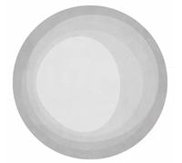 Round Area Rug, Vintage Soft Carpet, Non Slip Floor Mat for Living Room Hallway, Home Decor Rug(Gray,120cm)