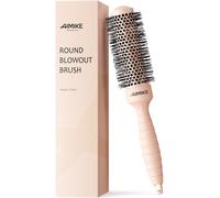 Round Brushing Brush,Small Round Brush with Ion Brush Bristles,Professional Brushing Brush for Drying and Styling,Maximum Volume and Shine,Barrel 33 mm