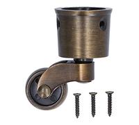 Round Cup Caster Alliage, Roues De Remplacement Silencieuses, Roulette Pivotante Pour Mobilier, Roulettes à Plaque Pivotante, Roue Silencieuse Pivotante En Diamètre