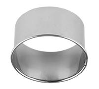 Round Dough Cutter - Dough Cutter Round, Stainless Steel Treat Cutters, Professional Baking Stamp | Cutters For Cake Fondant, Cookie Shaping, Pastry Crafting, Kitchen Baking, Food Crafting