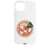 Round Earth Fun Society La Terre est une pizza Le monde est plat Coque pour iPhone 15 Plus