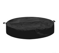 Round Fire Cover 57 Inch Waterproof Outdoor Protection Round