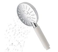 Round Fixed Head Shower Head 3 Powerful Spray Settings High Pressure Water Saving for Bathroom - Chrome for the Ultimate Shower Experience with 2m Pipe (With 1.5m Tube)