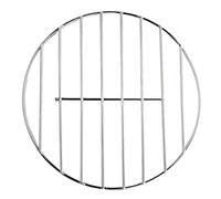 Round Grill Rack, Stainless Steel Cooking Grid, Elevated Roasting Tray, 48cmx18.9 inches Multi Purpose Grate, Compact Barbecue Accessory, Camping, Steaming, Kitchen, Backyard Use