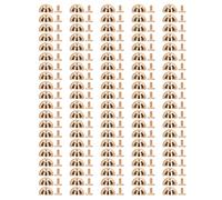 Round Head Studs 100 Sets | 15mm Plated Alloy High Hardness Leather Rivets | Gold/Silver Color for Punk Clothes/Bags/DIY Crafts (Or)