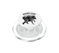Round Here Folks Call Me Jimothy The Raccoon PopSockets PopGrip pour MagSafe
