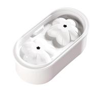 Round Ice Mold, Whiskey Sphere Tray Set, 7.09x3.54x2.48 inches Freezer Mold with Easy Release, Food Grade Silicone Ice Molds, Ices Maker with, Ices Molden for Cocktail Drinks