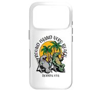 Round Island Vero Beach Floride USA Lamantin Alligator Coque pour iPhone 17 Pro