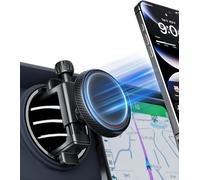 Round Magnetic Phone Holder For Jeep Wrangler Jl (2018-2023), Gradient (2020-2024), Compass (2009-2016), Car Mount Compatible With Magsafe For Iphone 16 15 14 13 12