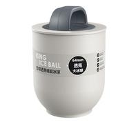 Round Maker, Large Round Mold for Drinks, Unique Tea and Coffee Ice Balls, Creative Cocktail Iced Maker 5.91x4.25" for Cocktail, Tea, Coffee and Juice