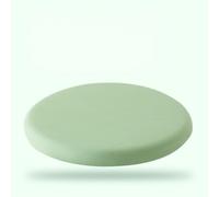 Round Memory Foam Seat Cushion Housse en Tissu Soie Zippée Et Amovible | Coussin D'assise À Retour Lent,Pour Adapté Aux Chaises De Salle À Manger Cuisine(Light Green,D 50cm(1PC))