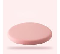 Round Memory Foam Seat Cushion Housse en Tissu Soie Zippée Et Amovible | Coussin D'assise À Retour Lent,Pour Adapté Aux Chaises De Salle À Manger Cuisine(Pink,D 40cm(1PC))