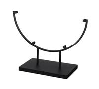 Round Metal Display Stand | 12 Inch Tabletop Easel Art Holder Decor