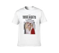 Round Neck T-shirtTrixie & Katya Show Print Cool S