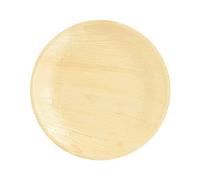 'Round Palm Leaf Pure Plates 23 cm Diameter, 1.5 (Pack of 25)