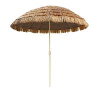 Round Parasol Garden Patio Umbrella |?250cm| Outdoor for Beach/Balcony/Terrace/Deck/Camping |High 240cm| - Without Base