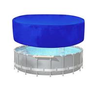 Round Pool Cover Dustproof Drawstring Protector for Outdoor Pools