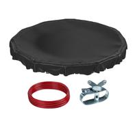 Round Pool Cover - UV Resistant Dustproof Foldable Guard | Outdoor Swimming Pool Cover for Swim, Lake, River, Water, Outdoor, Garden, Backyard, Home, Patio, Beach