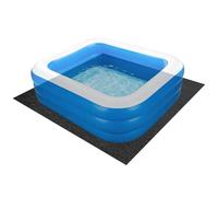 Round Pool Mat - Square Liner Pad, Non Slip Waterproof Tarp | Polyester Geotextile Floor Protection Accessory, Outdoor Garden Yard Patio Lawn Grassland Ground Shield for Hot Tub Inflatable Basin