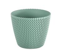 Round Pot 18,6L PROSPERPLAST SPLOFY plastique COULEUR MINT, 34,1 X 28,9 CM