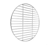 Round Stainless Steel BBQ Grid 43cm Uniform Heat(45cm) | Uniform mesh design, even heat distribution, prevents food leakage, 43cm diameter, outdoor cooking