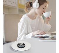 Round Style Portable -cd Player Headphone Hifi Music Reproductor -cd Walkman