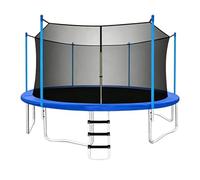 Round Trampoline Safety Net Adjustable Strap Enclosure Replacement