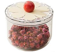Round Transparent Airtight Food Storage Container PET