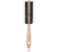 Round Wooden Brush ¿ Brush for Drying and Detangling ¿ Round Wooden Hair Brush ¿ Wooden Hair Brush ¿ Styling Brush for Men and Women ¿ Human Hair Bristles ¿ Brush