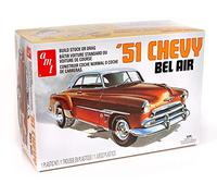 Round2 AMT Skill 2 Model Kit 1951 Chevrolet Bel Air 2 en 1 Kit Retro Deluxe Edition Modèle Échelle 1/25
