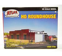 Roundhouse 3-Stall Kit HO Scale Atlas Trains