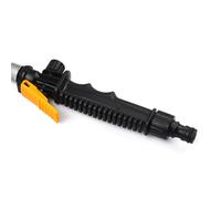 Roundre à Haute Pression, Buse de Buse à Jet 2 en 1 Lavage de de à Eau Laveuse Pulvérisée, 2 , Jet de , Spray Ventilateur, s'adapte à des Tuyaux de Jardin 3/4 ', en Alliage ABS + Cuivre, pour le