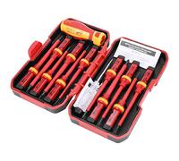 Roundsky Lot de 13 tournevis isolés VDE - V haute tension 1000 V - Tournevis Torx magnétique à fente - Outils manuels