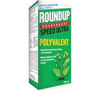 ROUNDUP Désherbant Jardin Polyvalent Concentré 800ml - Format Grandes Surfaces 347m² - Action 2-en-1 Mauvaises Herbes & Mousses - Effets dès 1h