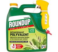 Roundup Désherbant Polyvalent 3L pulvérisateur à Pression prêt à l'emploi