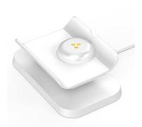 Rounkin Station d'accueil rotative pour haut-parleur de chargement Portal Go Smart Video Calling Accessoires (Blanc)