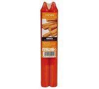 Roura 2 pièces en boîte de Cannelle Bougies parfumées, 200 x 20 mm, Cire, Orange, Taille Unique