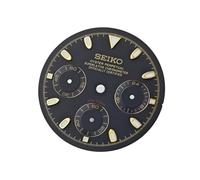 ROUREOX 29.5mm Cadran Montre Chronographe Course 3 sous Cadrans Vert Lumineux Mouvement Quartz VK63 Pièces Modding pour Rolex Daytona - 16 29.5MM