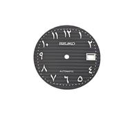 ROUREOX 29.8mm Cadran Montre Rayures Horizontales Chiffres Arabes Lumineux Mouvement Automatique NH35 4R35 pour Seiko/Patek Philippe - 6 29.8MM