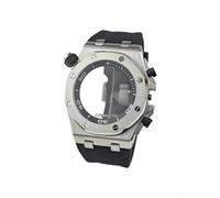 ROUREOX 30mm Cadran Montre Texture Grille Gaufre Vert Lumineux Mouvement Chronographe Quartz VK64 Pièces Modding pour AP Royal Oak - 10 42MM