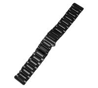 ROUREOX 316L Acier Inoxydable Bracelet Montre, Métal Bracelet Reemplacé, Extrémité Droite pour Casio Edifice EFR-303L/EQB-501/EFS-S500/EFS-530-Noir Mat 24MM