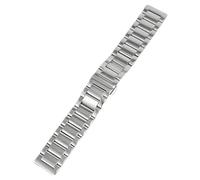ROUREOX 316L Acier Inoxydable Bracelet Montre, Métal Bracelet Reemplacé, Extrémité Droite pour Casio Edifice EFR-303L/EQB-501/EFS-S500/EFS-530-Argent Poli 22MM