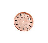 ROUREOX 33.5mm Cadran Montre Texture Écorce Arbre Mouvement Automatique NH35 Couronne 3 Heures Pièces Modding pour Grand Seiko - 19 33.5MM