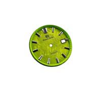 ROUREOX 33.5mm Cadran Montre Texture Écorce Arbre Mouvement Automatique NH35 Couronne 3 Heures Pièces Modding pour Grand Seiko - 22 33.5MM
