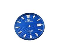 ROUREOX 33.5mm Cadran Montre Texture Écorce Arbre Mouvement Automatique NH35 Couronne 3 Heures Pièces Modding pour Grand Seiko - 14 33.5MM