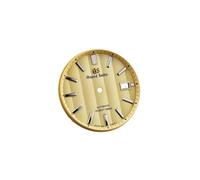 ROUREOX 33.5mm Cadran Montre Texture Écorce Arbre Mouvement Automatique NH35 Couronne 3 Heures Pièces Modding pour Grand Seiko - 10 33.5MM